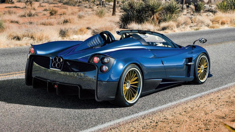 Pagani Huayra Roadster.